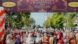 Ribuan Perempuan Berkebaya Semarakkan Hari Kebaya Nasional 2026 di Medan