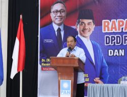 Bupati Asahan Hadiri Rakerda DPD PAN dan Pelantikan Relawan