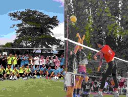 PTPN- IV Regional 6, Kebun Baru Langsa gelar 8 Klub Bola Voli selama seminggu