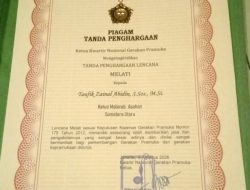 Bupati Asahan Terima Lencana Melati, Penghargaan Pengabdian Majukan Gerakan Pramuka