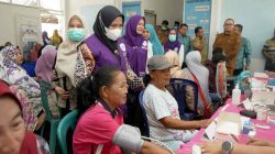 Dukung Kesehatan Warga, Ketua TP PKK Asahan Tinjau Posyandu dan Cegah TBC
