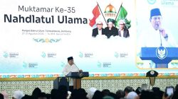 Presiden Prabowo di Muktamar ke-35 NU: Jangan Sekali-sekali Hilangkan Jasa Ulama