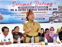 Bupati Simalungun Kunjungi Parapat, Bawa Pelayanan Terpadu dan Deretan Program Pembangunan