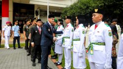 Siap Bertugas 17 Agustus, Paskibraka Kota Medan Tahun 2026 Resmi Dikukuhkan