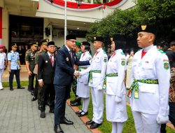 Siap Bertugas 17 Agustus, Paskibraka Kota Medan Tahun 2026 Resmi Dikukuhkan
