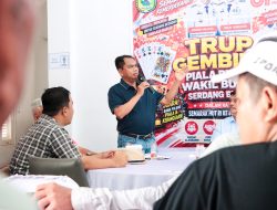 Semarakan HUT ke-81 RI,  Pemkab Sergai Gelar Perlombaan Trup Gembira Antar Perangkat Daerah