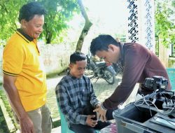 Tanpa Harus ke Kantor, Disdukcapil Simalungun Layani KTP-el Warga Disabilitas di Rumah