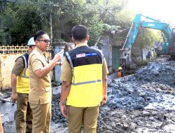 Atasi Banjir, Pemko Medan Bangun Drainase 385 Meter di Sei Agul
