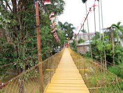 Jembatan Perintis di Kelurahan Mangga Diresmikan, Mobilitas Warga Diharapkan Semakin Lancar
