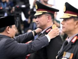 Presiden Prabowo Lantik Suyudi Ario Seto dan Wahyu Hadiningrat sebagai Kapolri dan Wakapolri