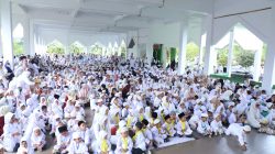 1.243 Anak PAUD Asahan Ikuti Peragaan Manasik Haji Cilik 2026